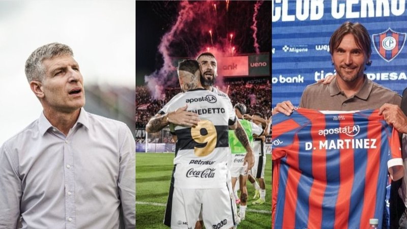 Boca, Olimpia, Cerro Porteño, Paraguay, Martín Palermo, Diego Martínez