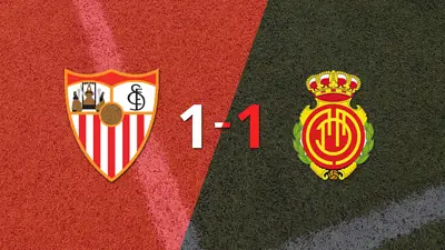 Sobre el final, Martin Valjent marcó el gol del empate entre Mallorca y Sevilla Sobre el final, Martin Valjent marcó el gol del empate entre Mallorca y Sevilla