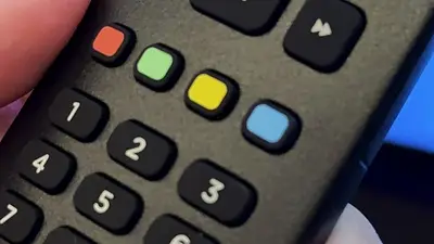 control remoto, botones de colores, televisión, televisor, smart tv control remoto, botones de colores, televisión, televisor, smart tv