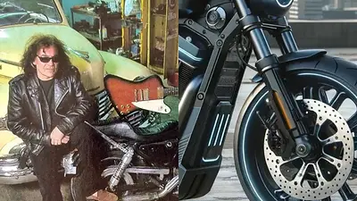 Moto Harley Davidson que usó Pappo hecha con IA Moto Harley Davidson que usó Pappo hecha con IA