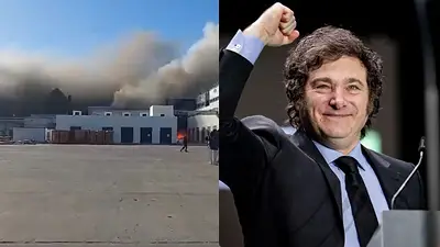 Frigorífico y Javier Milei Frigorífico y Javier Milei