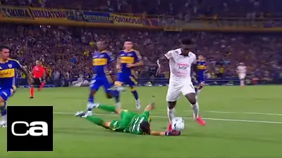Se salvó Boca: la milagrosa atajada de Agustín Marchesin Se salvó Boca: la milagrosa atajada de Agustín Marchesin