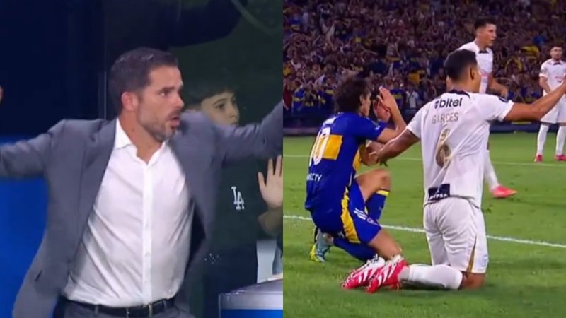 Insólito: Cavani erró un gol increíble y Gago festejó antes la caída de Boca