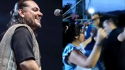 El Indio Lucio Rojas bailando folklore con la intendenta de Cafayate Rita Guevara El Indio Lucio Rojas bailando folklore con la intendenta de Cafayate Rita Guevara