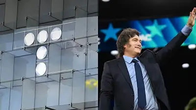Telefónica y Javier Milei Telefónica y Javier Milei