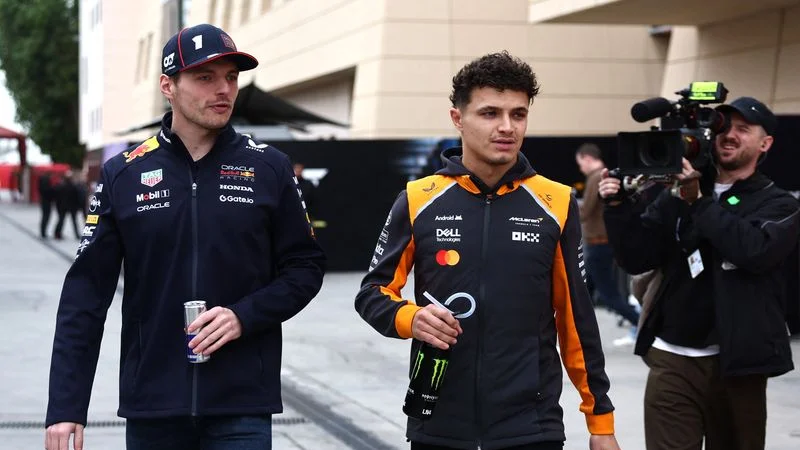 Verstappen y Norris bromean sobre su "terrible" relación