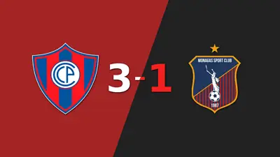 Cerro Porteño clasificó al vencer 3-1 a Monagas Cerro Porteño clasificó al vencer 3-1 a Monagas