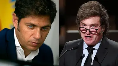 Otra amenaza de Milei a Kicillof: "Que se corra del camino" Otra amenaza de Milei a Kicillof: "Que se corra del camino"