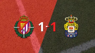 Valladolid y UD Las Palmas empataron 1 a 1 Valladolid y UD Las Palmas empataron 1 a 1