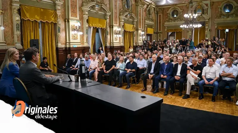 Milei lo hizo: el peronismo se unió para blindar a Kicillof y frenar la pulsión autocrática del gobierno Milei lo hizo: el peronismo se unió para blindar a Kicillof y frenar la pulsión autocrática del gobierno
