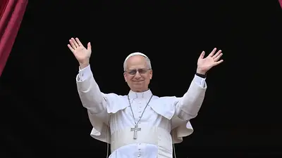 El Papa durante el ángelus en Plaza San Pedro. El Papa durante el angelus en la Plaza San Pedro. (EFE/EFE). El Papa durante el ángelus en Plaza San Pedro. El Papa durante el angelus en la Plaza San Pedro. (EFE/EFE).