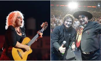 El Chaqueño insistió tras las críticas por cantar con Milei: “Alcahuete no soy” | Música