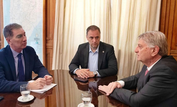 Ziliotto recibió a Adorni y Santilli para discutir la reforma laboral  | Javier milei presidente