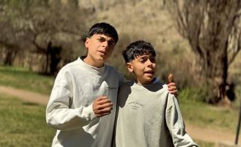 Los hermanos Lucero: tienen 14 y 16 años y dieron un show en Cosquín con "La Sole" | Folklore