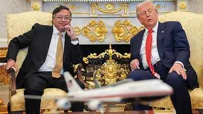 Trump recibió a Petro para discutir la lucha contra el narcotráfico Trump recibió a Petro para discutir la lucha contra el narcotráfico