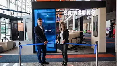 Samsung se integra a Aeropuertos Samsung se integra a Aeropuertos