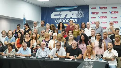 Las CTA anunciaron paro y movilización contra la reforma laboral Las CTA anunciaron paro y movilización contra la reforma laboral
