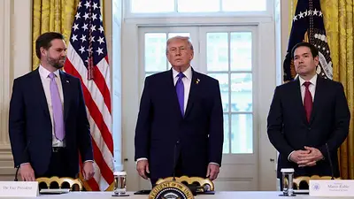 Trump se niega a elegir entre Vance y Rubio en el debate sobre el sucesor en 2028 Trump se niega a elegir entre Vance y Rubio en el debate sobre el sucesor en 2028