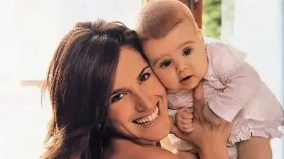 La Sole con su hija Antonia La Sole con su hija Antonia
