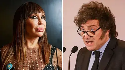 Moria Casán Javier Milei Moria Casán Javier Milei