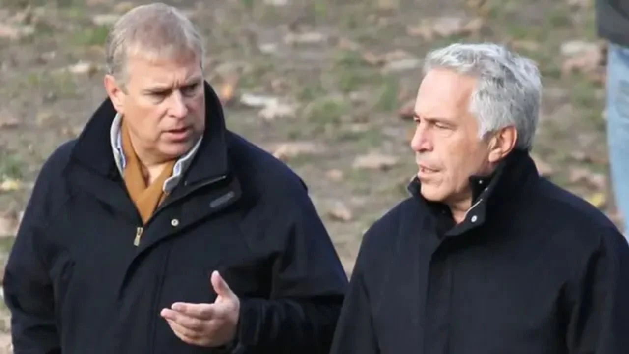 El príncipe Andrés y Jeffrey Epstein