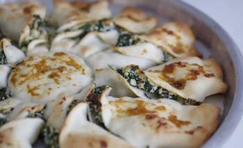 Tarta de espinaca y hongos secos: la receta de Paulina Cocina | Recetas de cocina