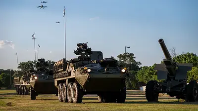 El Ejército Argentino recibió nuevos vehículos blindados Stryker de Estados Unidos El Ejército Argentino recibió nuevos vehículos blindados Stryker de Estados Unidos