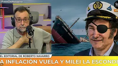 La inflación vuela y Milei la esconde: el editorial de Roberto Navarro La inflación vuela y Milei la esconde: el editorial de Roberto Navarro