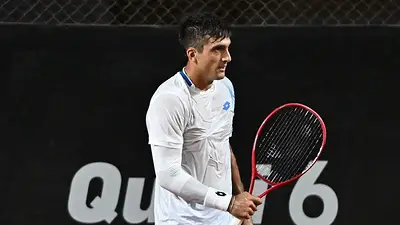 Tenis, Román Burruchaga, tenis argentino, Challenger de Rosario Tenis, Román Burruchaga, tenis argentino, Challenger de Rosario