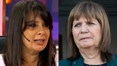 A la izquierda, Edith Hermida; a la derecha, Patricia Bullrich. A la izquierda, Edith Hermida; a la derecha, Patricia Bullrich.