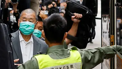 Jimmy Lai, crítico de China, sentenciado a 20 años por conspiración en Hong Kong Jimmy Lai, crítico de China, sentenciado a 20 años por conspiración en Hong Kong