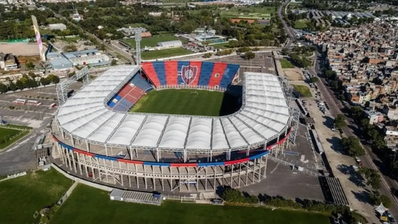 Así sería el estadio de San Lorenzo techado, según la Inteligencia Artificial | El Destape