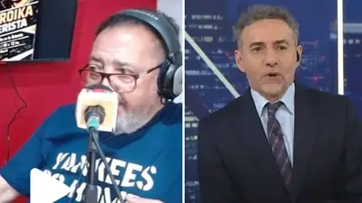 Luis D'Elía y Luis Majul Luis D'Elía y Luis Majul