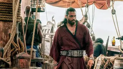 Sandokan en un barco pirata Sandokan en un barco pirata