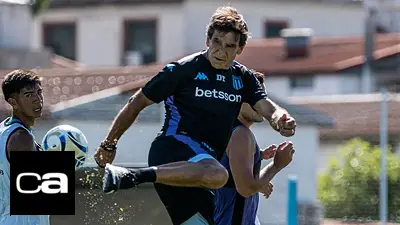 Racing, Banfield, fútbol argentino, Nazareno Colombo Racing, Banfield, fútbol argentino, Nazareno Colombo