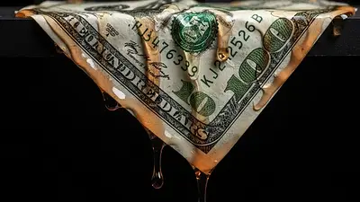 dólar derritiendose dólar derritiendose