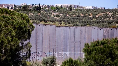 Muro que separa Israel de Cisjordania Muro que separa Israel de Cisjordania
