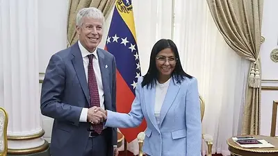 Venezuela y EE.UU. sellaron una "asociación productiva" en materia energética Venezuela y EE.UU. sellaron una "asociación productiva" en materia energética
