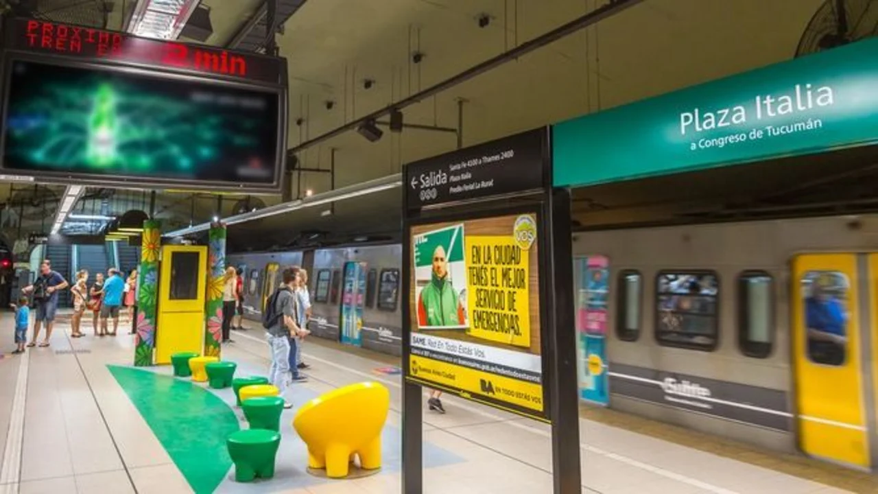 Reabre la estación Tribunales del subte D este viernes, con cambios