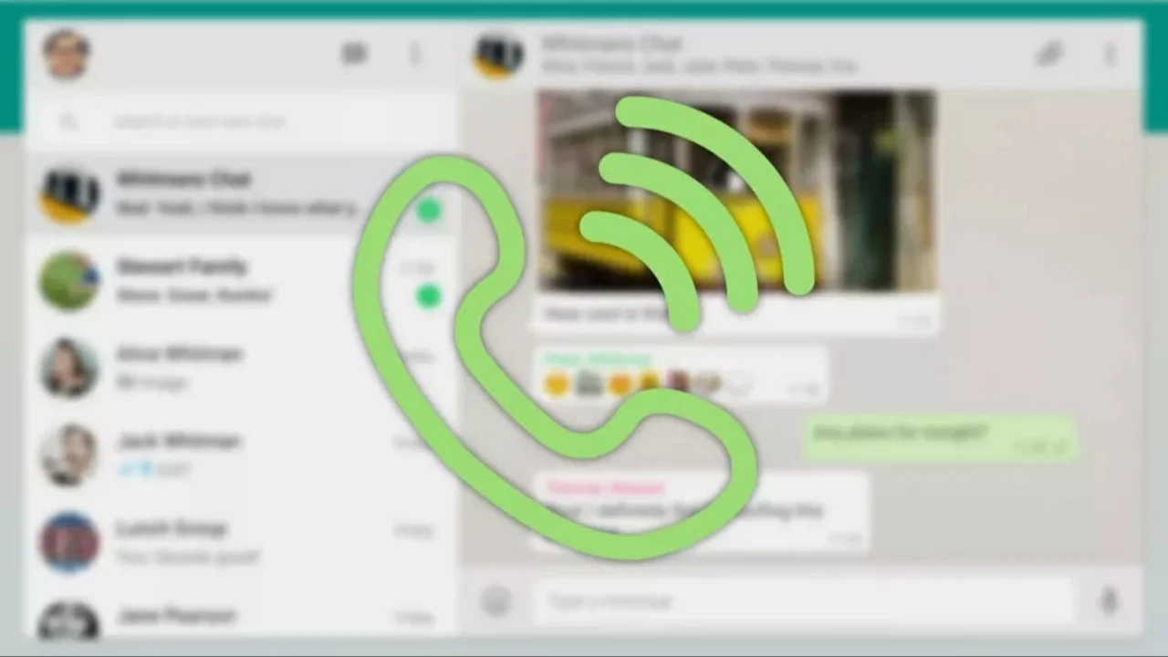 Llamas en WhatsApp de escritorio