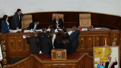 Legislatura de Venezuela aplaza debate sobre proyecto de ley de amnistía Legislatura de Venezuela aplaza debate sobre proyecto de ley de amnistía
