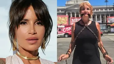 Flor Peña habló sobre Nancy Pazos y su encadenamiento en el Congreso. Flor Peña habló sobre Nancy Pazos y su encadenamiento en el Congreso.