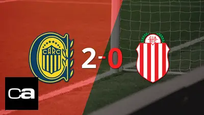 Rosario Central celebró una victoria 2-0 sobre Barracas Central Rosario Central celebró una victoria 2-0 sobre Barracas Central