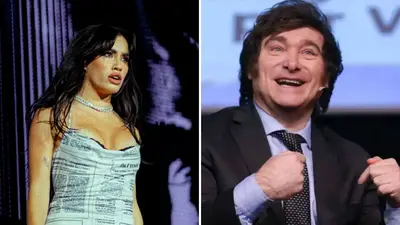 Lali Espósito Javier Milei Lali Espósito Javier Milei