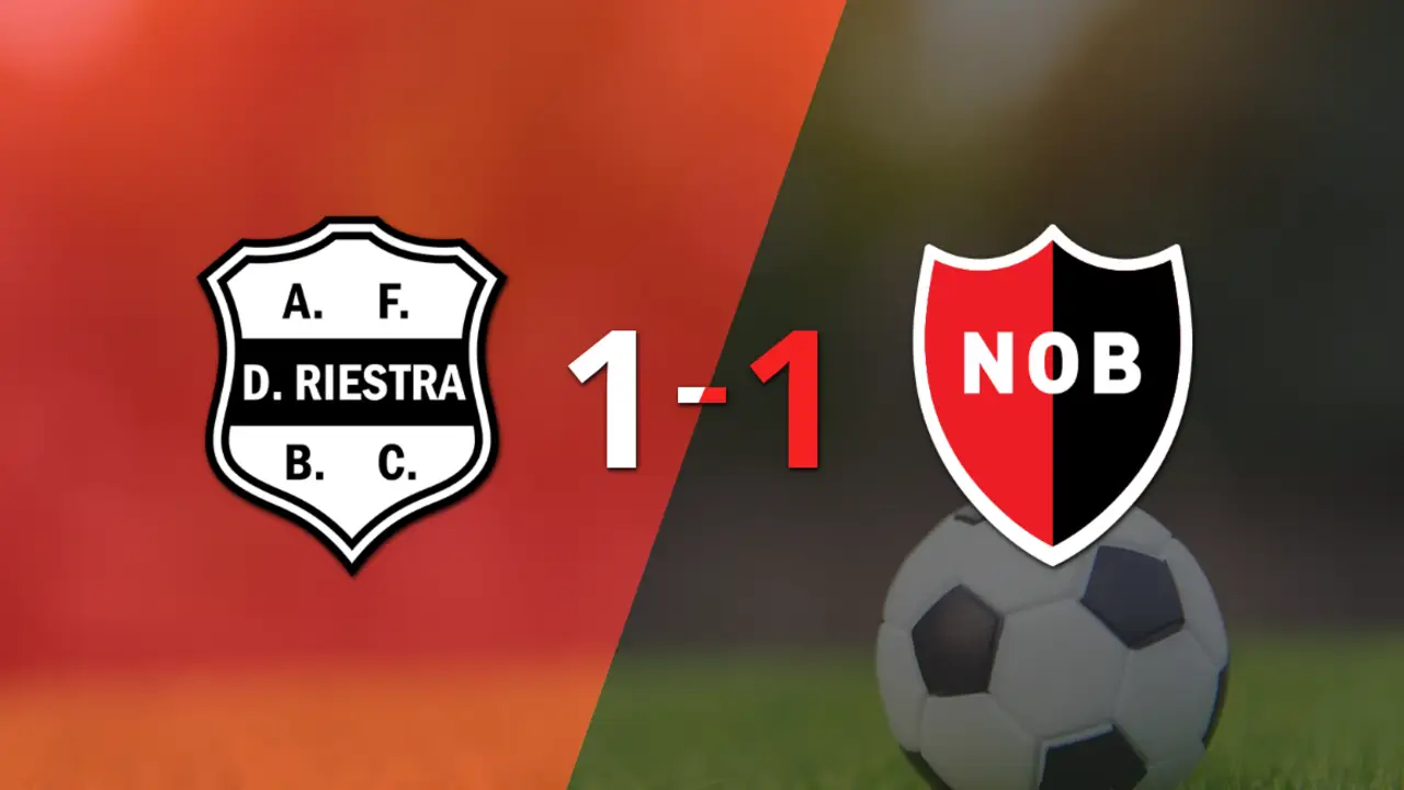 Newell`s logró un agónico empate ante Dep. Riestra