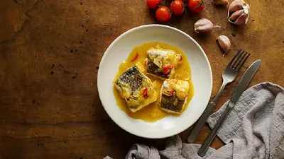 Bacalao al pil pil. Bacalao al pil pil.