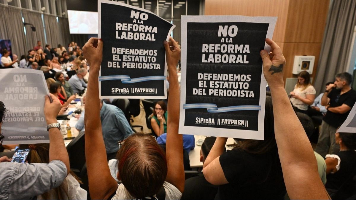 Reforma Laboral: en una jornada caliente con paro y protestas, el ...