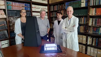 Gabriela Elena Gómez, José María Delfino, Álvaro Recoulat Angelini y Luis González Flecha. Gabriela Elena Gómez, José María Delfino, Álvaro Recoulat Angelini y Luis González Flecha.