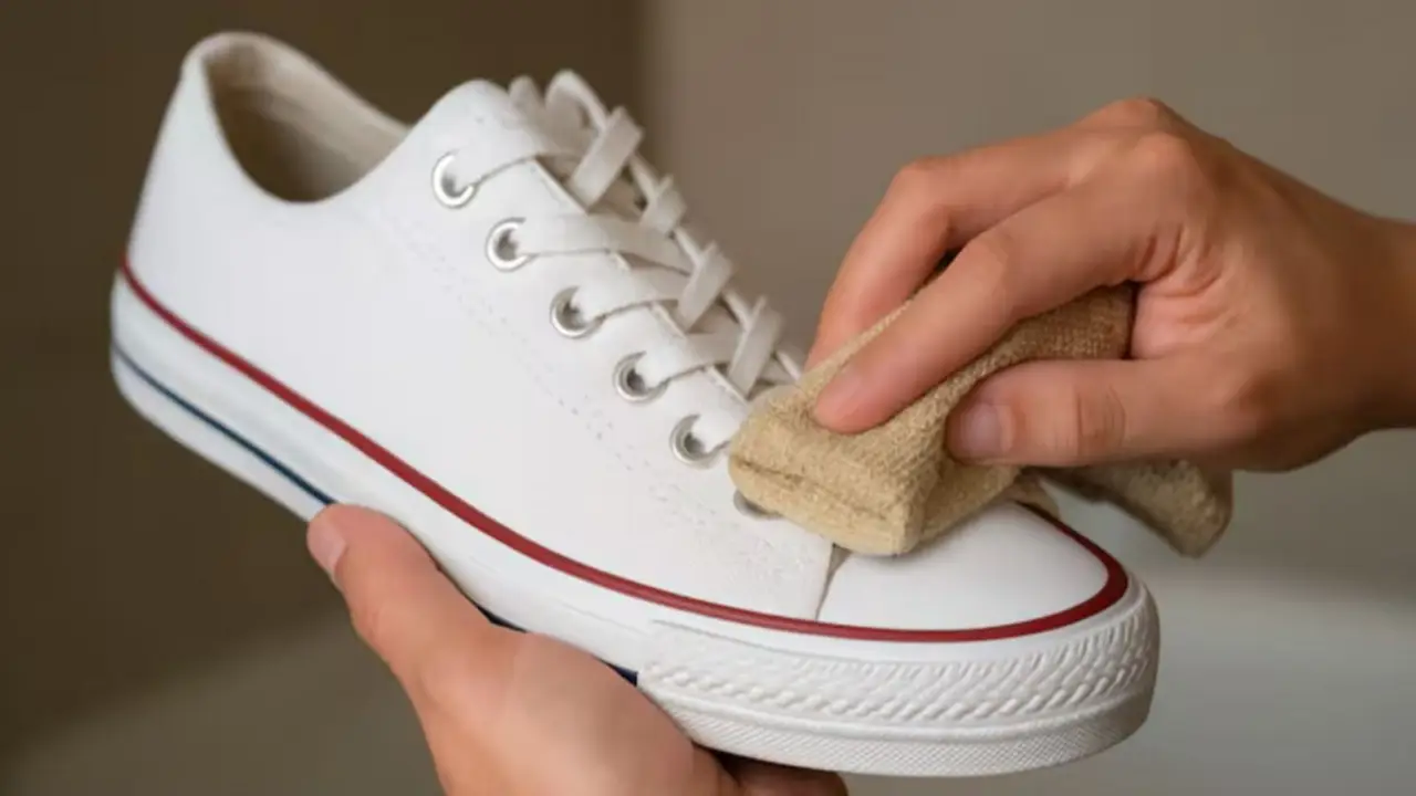 Cuál es el producto casero para lavar las zapatillas.