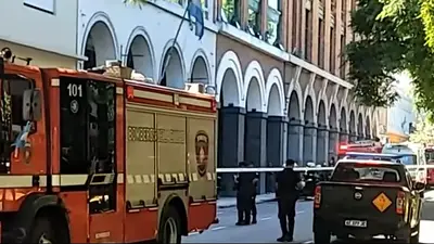 Explosión en la Escuela Superior de Gendarmería: hubo cuatro heridos y 320 evacuados Explosión en la Escuela Superior de Gendarmería: hubo cuatro heridos y 320 evacuados